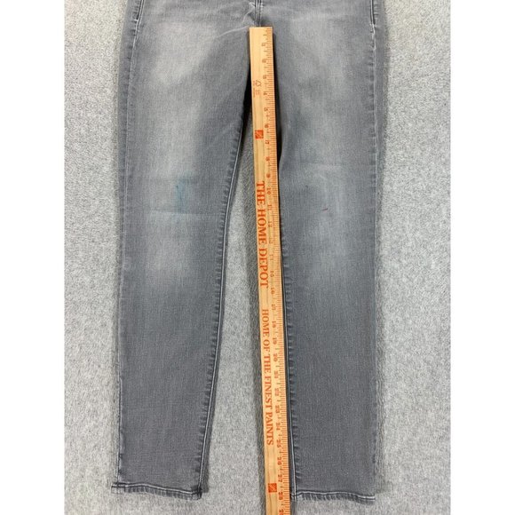 Athleta Sculptek Stretchy 5 Pocket Jeans Pants (Women's Size 8) Gray - Picture 11 of 15